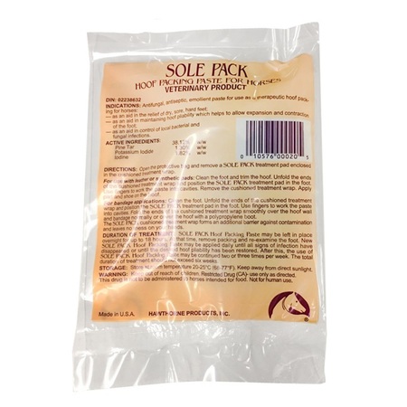 HAWTHORNE PRODUCTS Hawthorne Sole Pack Hoof Packing Paste 912